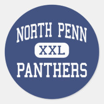 North Penn - Panthers - High - Blossburg Stickers