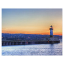 North Pier and Lighthouse Custom Flyer