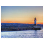 North Pier and Lighthouse Custom Letterhead