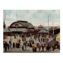 North pier blackpool cica 1906 Postcard
