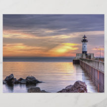 North Pier Morning Personalized Flyer