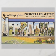 North Plate "Buffalo Bill'S Home Town" Nebraska, V Custom Flyer