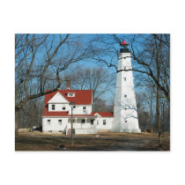 North Point Lighthouse, Milw WI Postcard