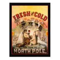 North Pole Beer postcards
