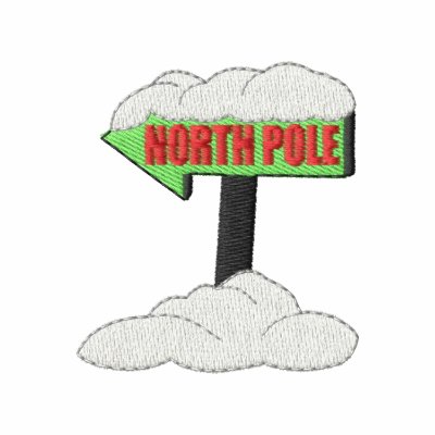 North Pole embroidered shirts