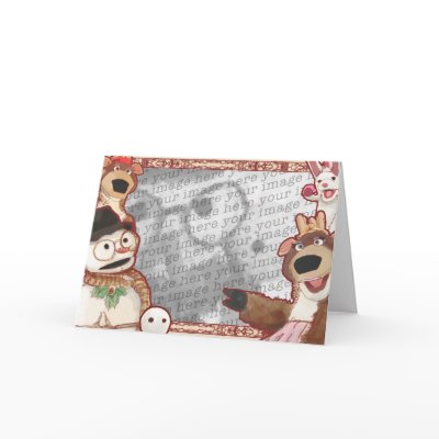 North Pole Friends Template Card by savexmasnow