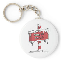 North Pole Key Chain