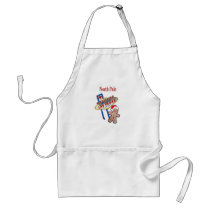 North Pole Las Vegas Gingerbread Man Apron