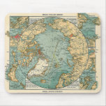 North Pole Map Mouse Pads