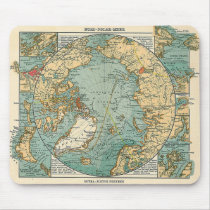 North Pole Map mousepads by tnmpastperfect North Pole Map mousepads