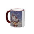 ringer_mug - Cute Christmas mugs make great gifts for family and friends, office co-workers, your Boss or just about anyone!: Sizes Available colors: maroon ringer_mug - Cute Christmas mugs make great gifts for family and friends, office co-workers, your Boss or just about anyone!: Sizes Available colors: maroon