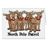 North Pole Patrol card