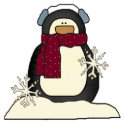 North Pole Penguin Ornament photo sculptures by christmas_tshirts North Pole Penguin Ornament photo sculptures