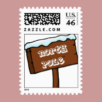 North Pole stamps