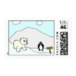 North Pole postage