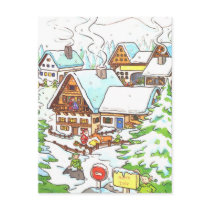 North Pole postcards