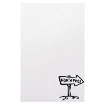 North Pole Stationery Design