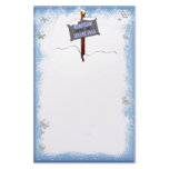 north pole customized stationery