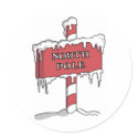 North Pole stickers by funnyholidaytshirts North Pole stickers