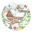 North Pole stickers