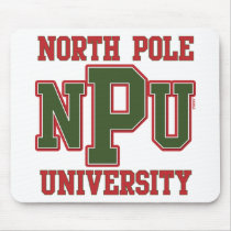 North Pole University Mousepad