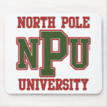 North Pole University mousepads