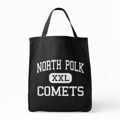 North Polk - Comets - High School - Alleman Iowa Bag by customteamsportswear