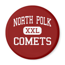North Polk - Comets - High School - Alleman Iowa magnets