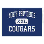 North Providence - Cougars - North Providence Greeting Card