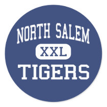 North Salem - Tigers - Middle - North Salem stickers by customteamsportswear North Salem - Tigers - Middle - North Salem stickers