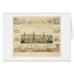 North San Juan, CA. Panoramic Map 1858 (1567A) cards