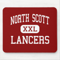 North Scott - Lancers - Junior - Eldridge Iowa mousepads by customteamsportswear North Scott - Lancers - Junior - Eldridge Iowa mousepads