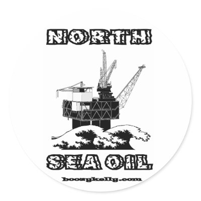 North Sea Oil, Oil Patch Sticker by boozykelly