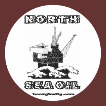 North Sea Oil, Oil Patch Sticker by boozykelly North Sea Oil, Oil Patch Sticker