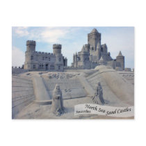 North Sea Sand Castles In Amsterdam postcards by malibuitalian North Sea Sand Castles In Amsterdam postcards