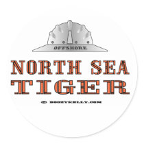 North Sea Tiger,Offshore,Oil,GAs, stickers