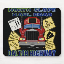 North Slope Haul Road Dalton Highway Mouse Pads