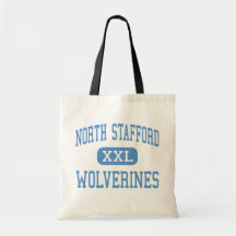 North Stafford - Wolverines - High - Stafford Canvas Bags