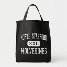 North Stafford - Wolverines - High - Stafford Tote Bags