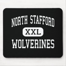 North Stafford - Wolverines - High - Stafford Mouse Mat