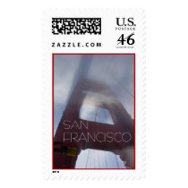 North Tower in Fog Postage