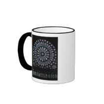 North transept rose window mug