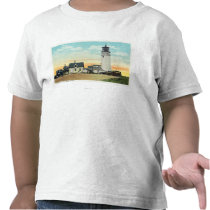 North Truro Highland Lighthouse View Tee Shirts