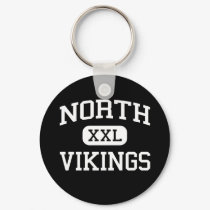 North - Vikings - North High School - Akron Ohio keychains by customteamsportswear North - Vikings - North High School - Akron Ohio keychains