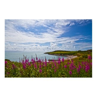 North Wales Coastal Print print