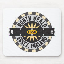 North Weald Essex England EGSX Airport Mouse Pads