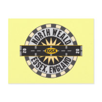 North Weald Essex England EGSX Airport Post Card