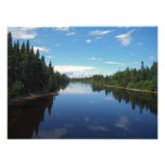 North Woods Stream, photo print