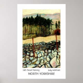 North Yorkshire Moors Print or Poster. print