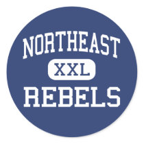 Northeast - Rebels - High School - Goose Lake Iowa stickers